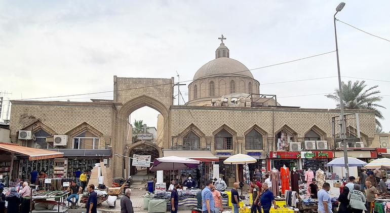 巴格达拉斯希德街的圣玛丽教堂